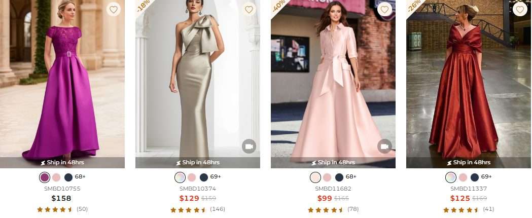 mother of the bride dress