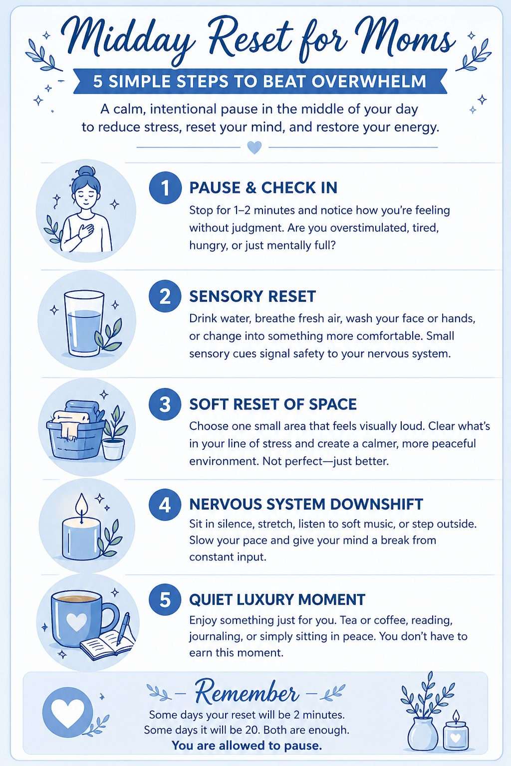 midday reset for moms