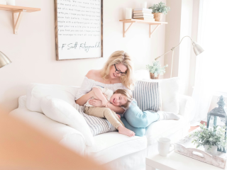 mom slow morning